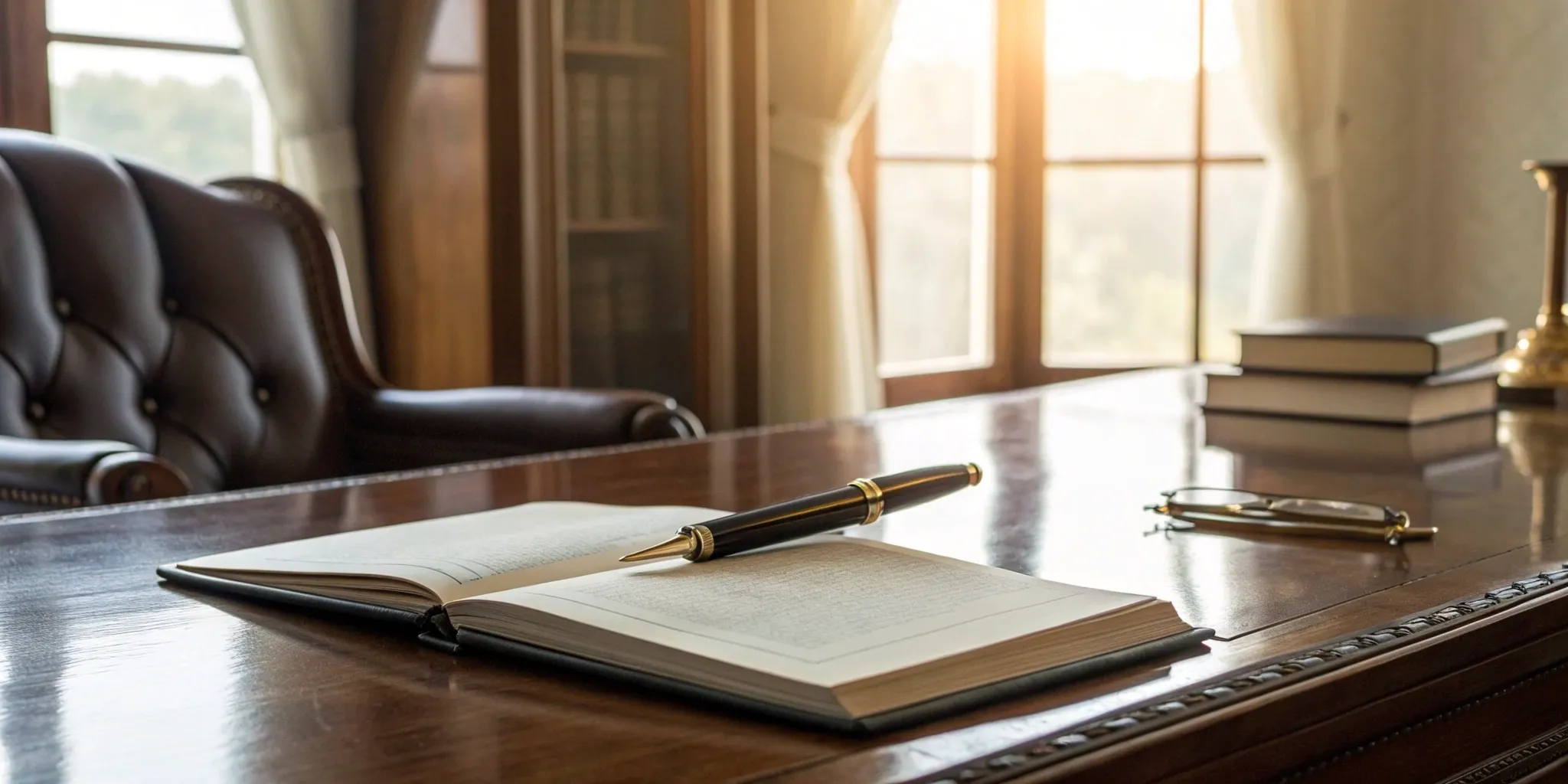 Blog 18 Real estate closing documents with pen, Gainesville, FL.