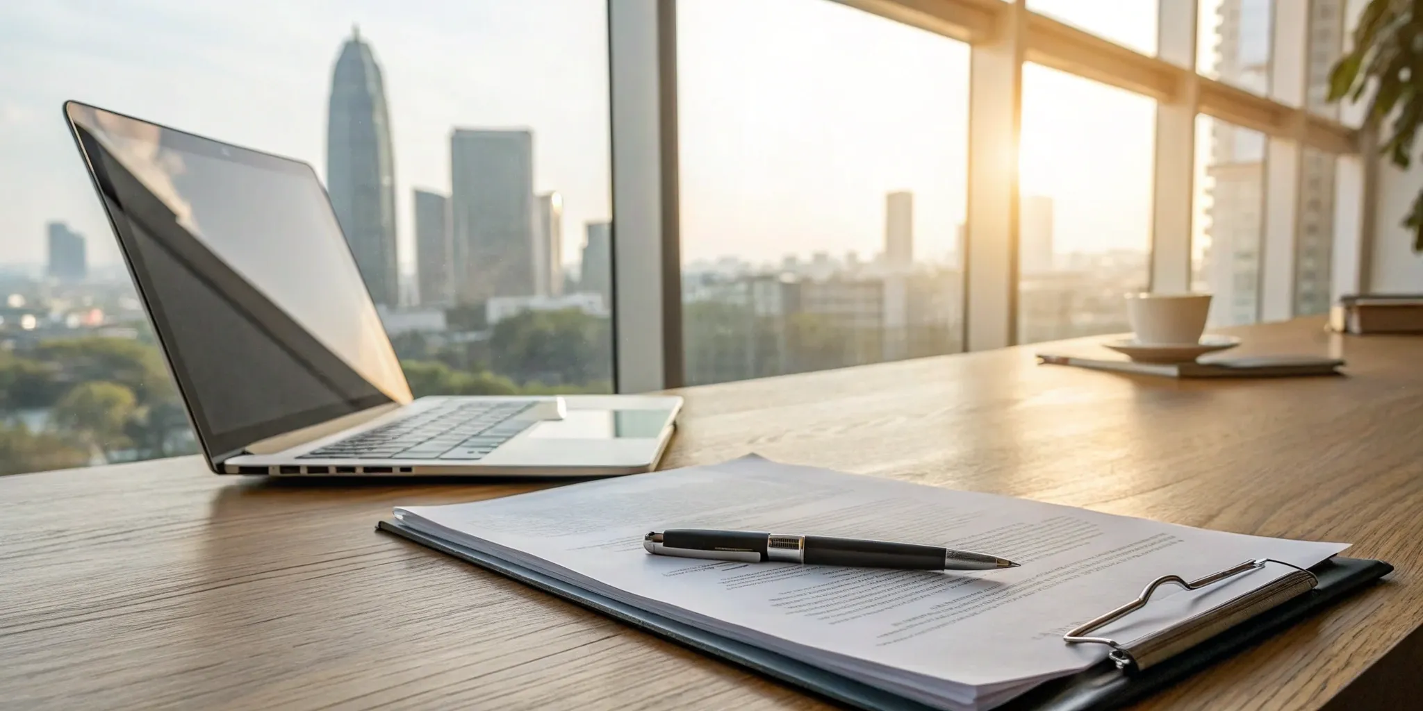 Blog 26 Real estate attorney reviewing documents.