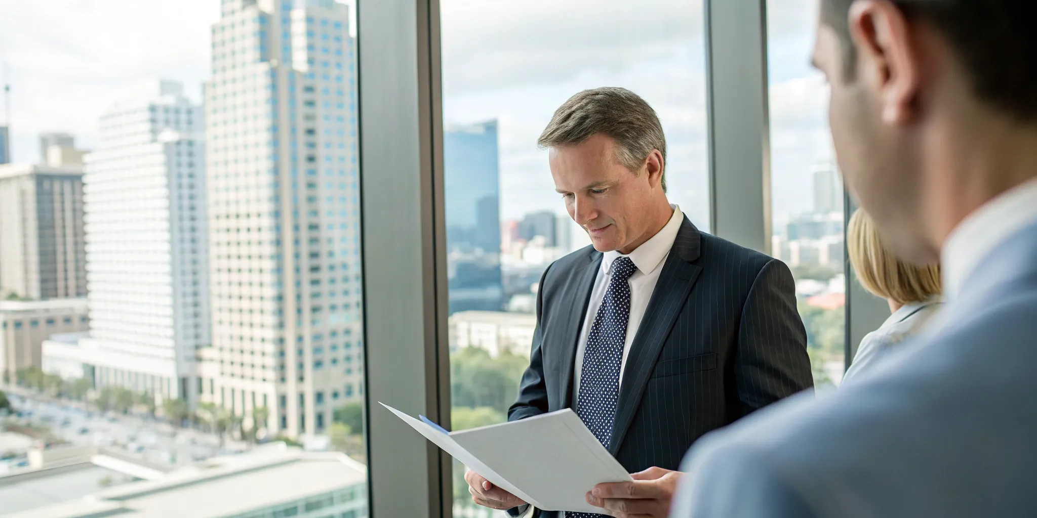 Blog 8 Attorney reviewing a commercial lease.